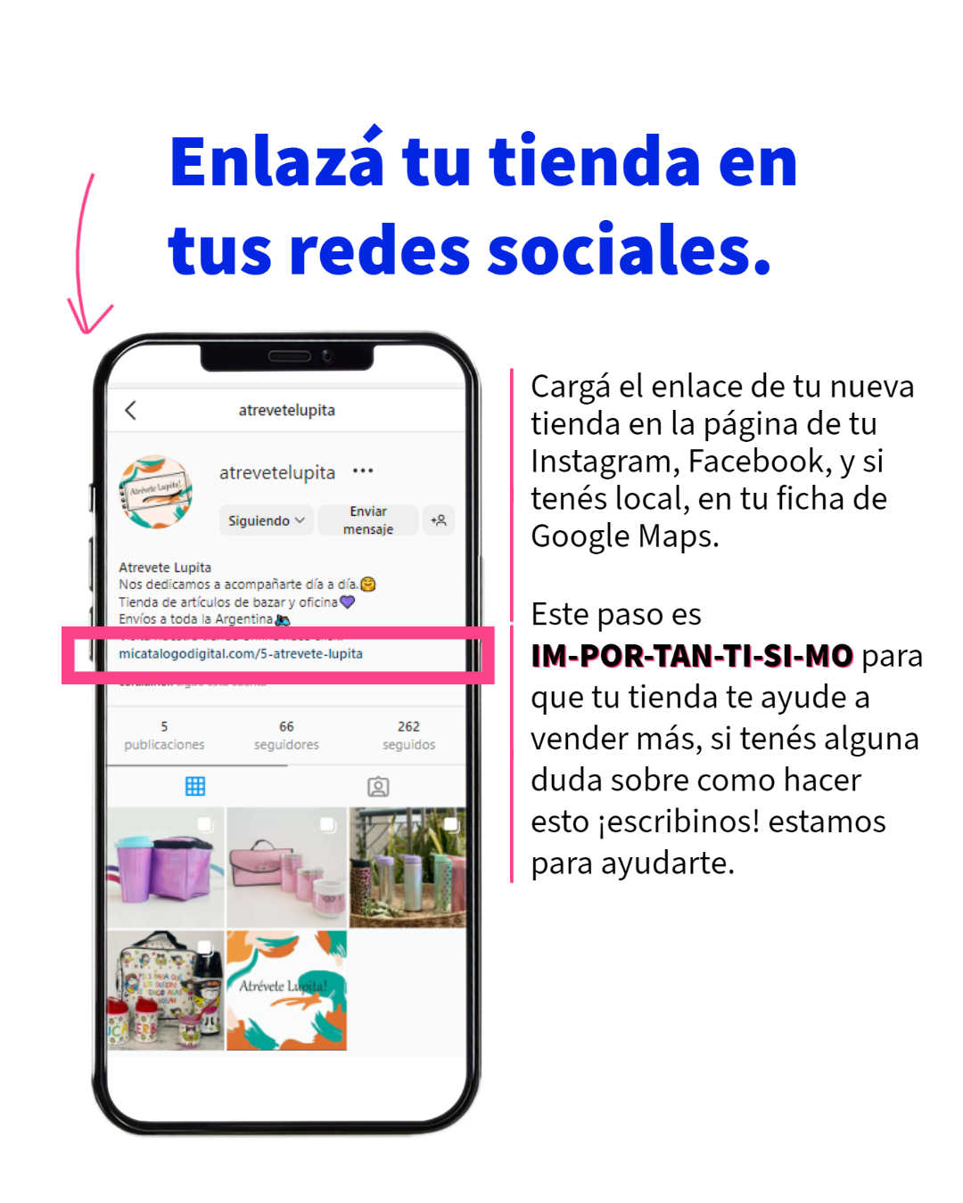 Ya te suscribiste en Mi Catálogo Digital. ¡Felicitaciones! ya tenés tu tienda online.