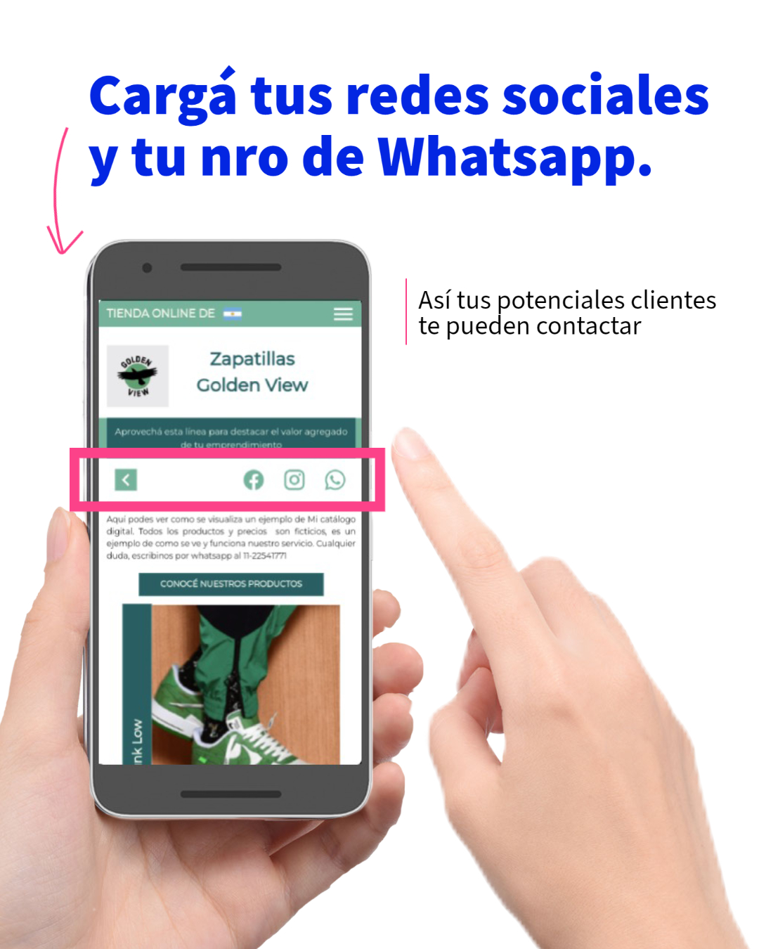 Ya te suscribiste en Mi Catálogo Digital. ¡Felicitaciones! ya tenés tu tienda online.