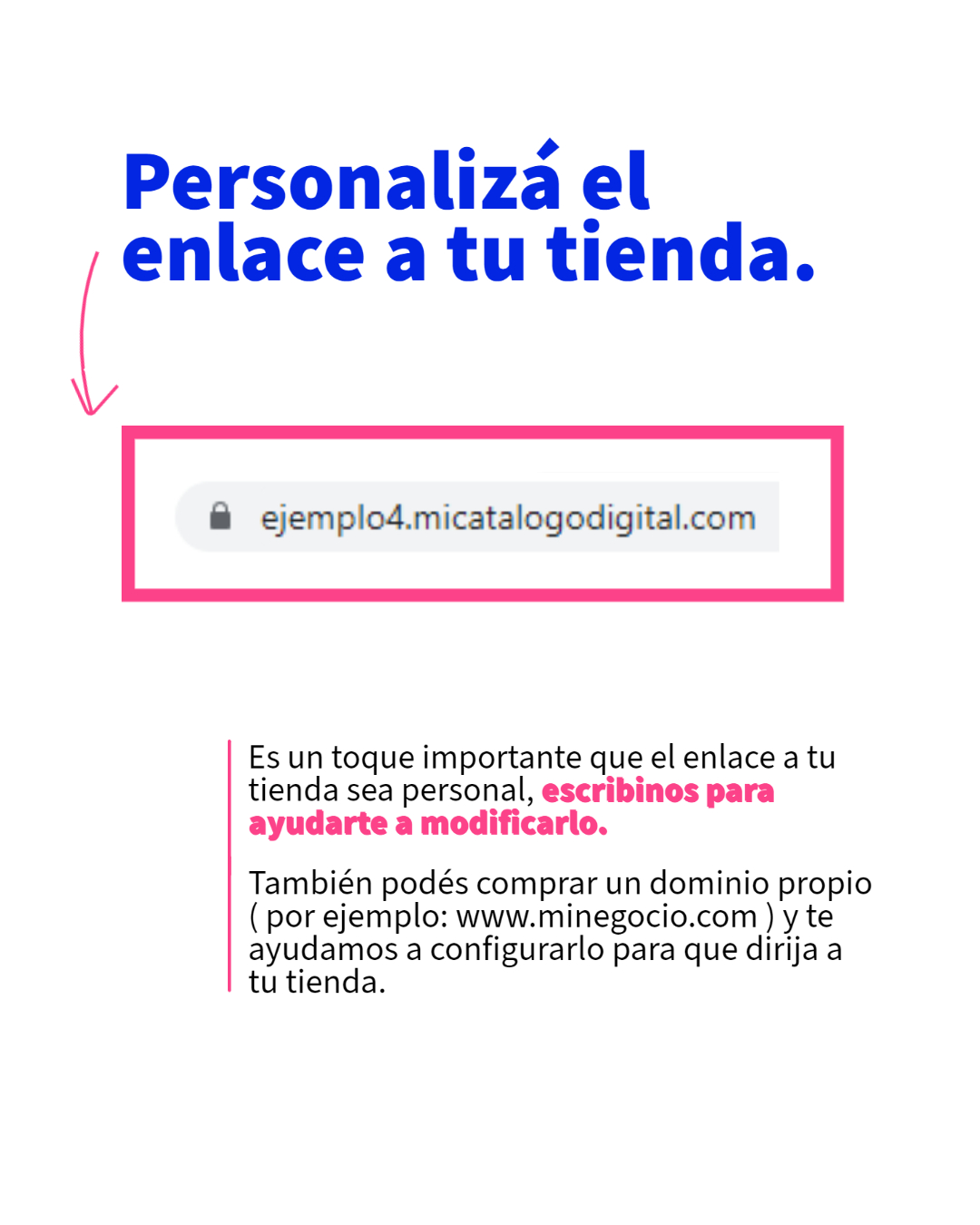 Ya te suscribiste en Mi Catálogo Digital. ¡Felicitaciones! ya tenés tu tienda online.