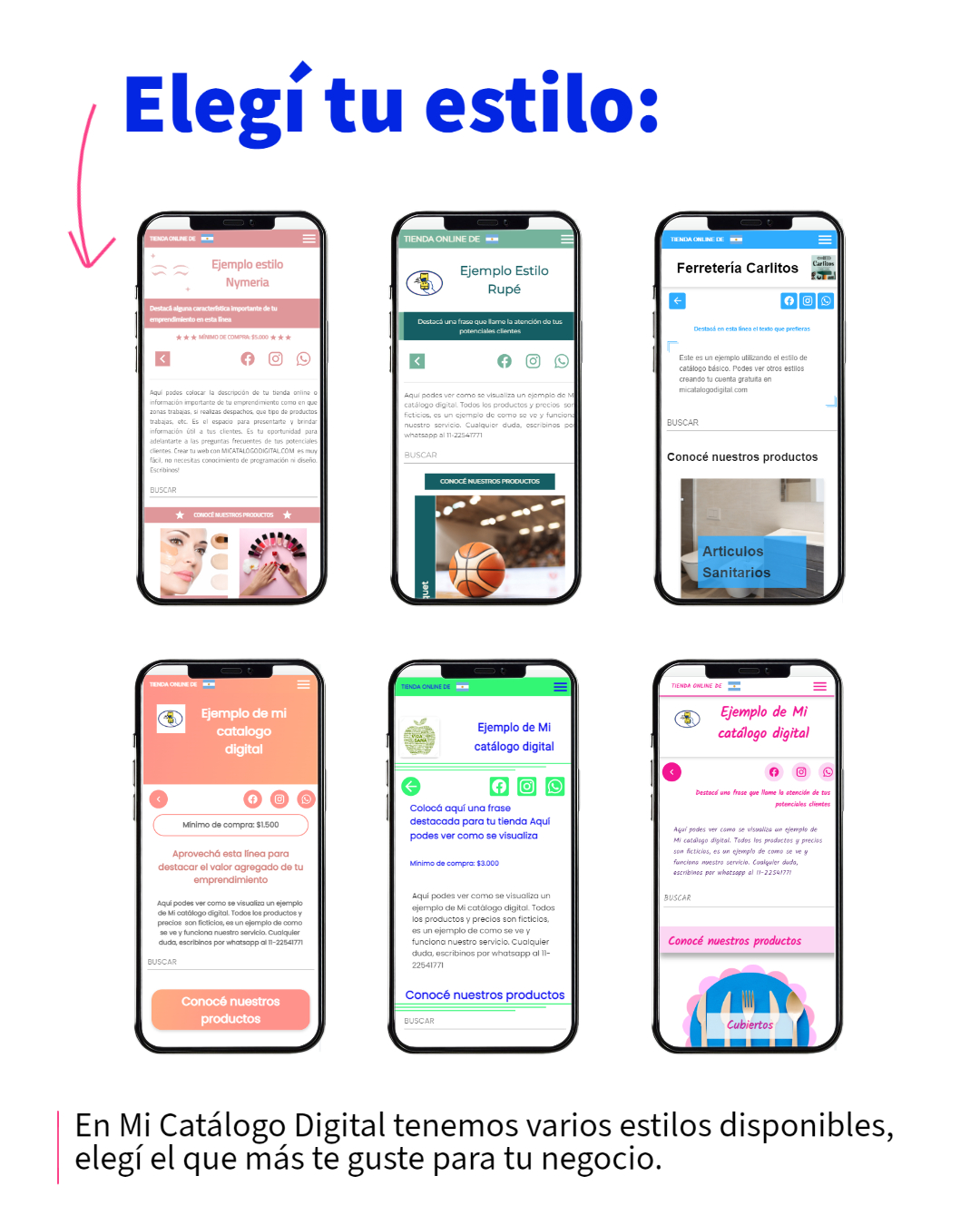 Ya te suscribiste en Mi Catálogo Digital. ¡Felicitaciones! ya tenés tu tienda online.